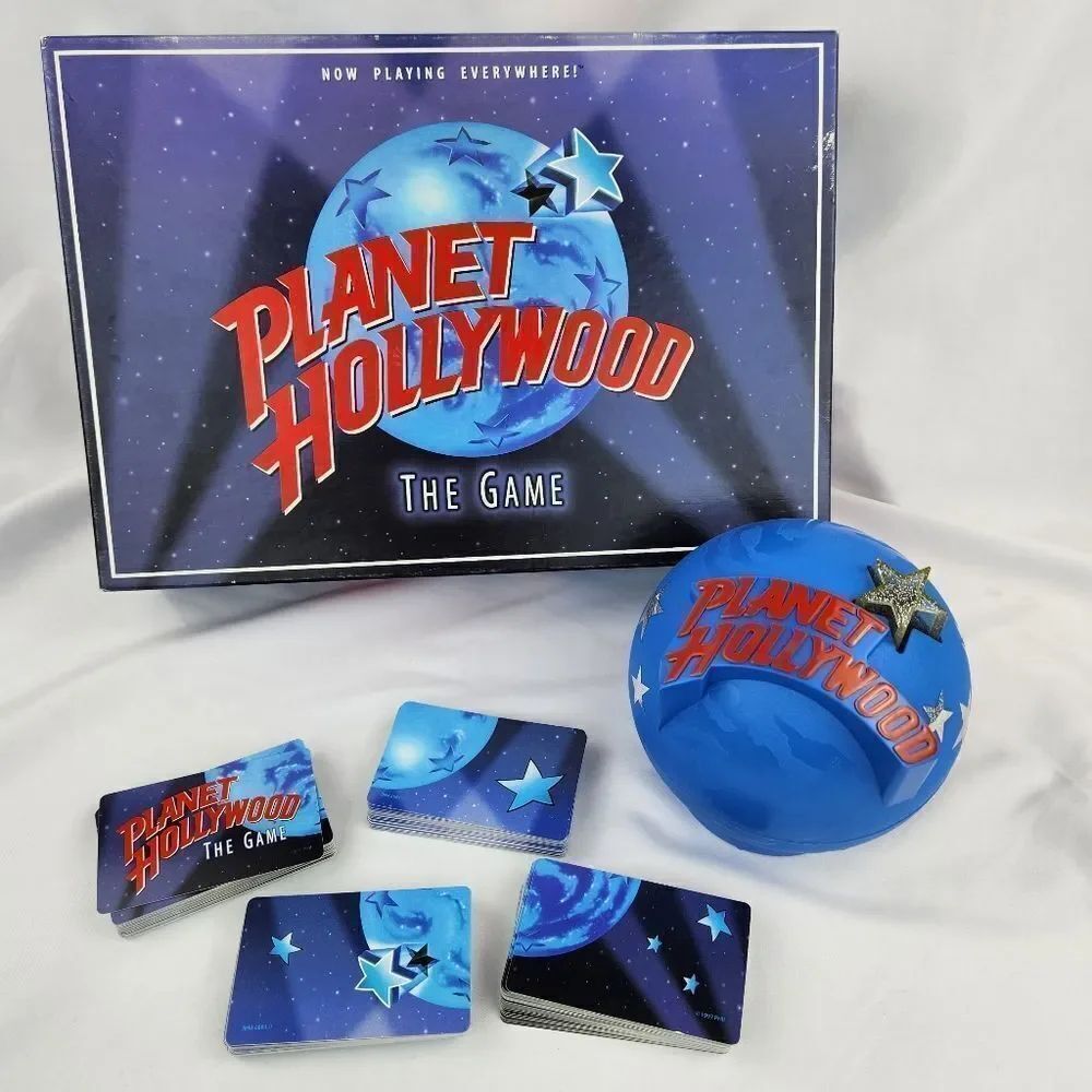 🩵Planet Hollywood Vintage 1997 Edition Trivia Game